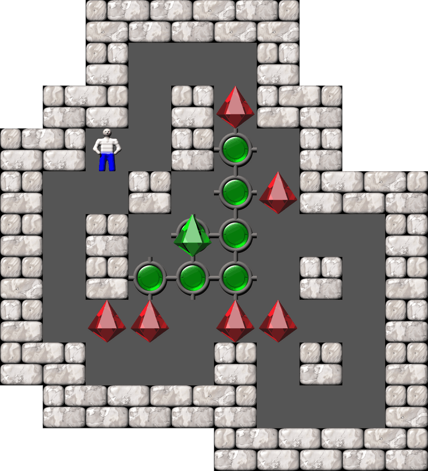 Sokoban Kevin 16 level 72